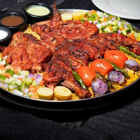 Chicken Sajji With Rice